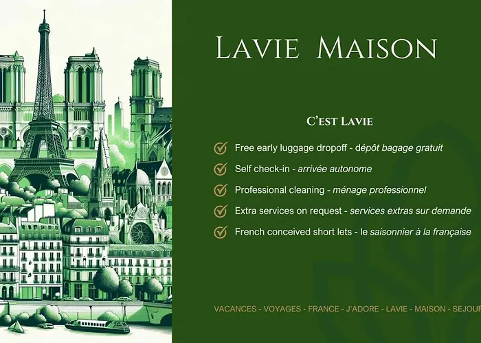 Lavie Maison Ac & Hot Tub Párizs