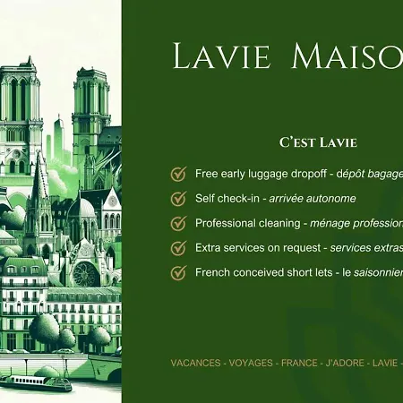 Lavie Maison Ac & Hot Tub Paris